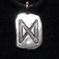 Dagaz Rune Necklace